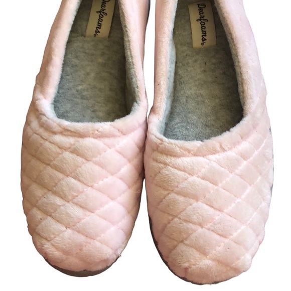 Dear form pink Slip on slippers SZ M 7–8 new condition soft pink athleisure nice - Picture 7 of 7